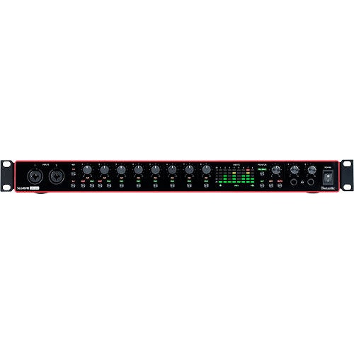 AVLFX - Focusrite Scarlett 18i20 Rackmount 18x20 USB Type-C Audio