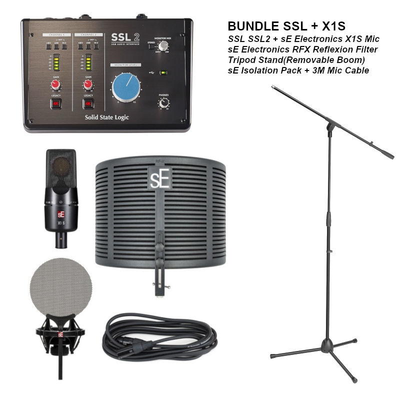 Avlfx Studio Recording Bundle With Solid State Logic Ssl2 Se