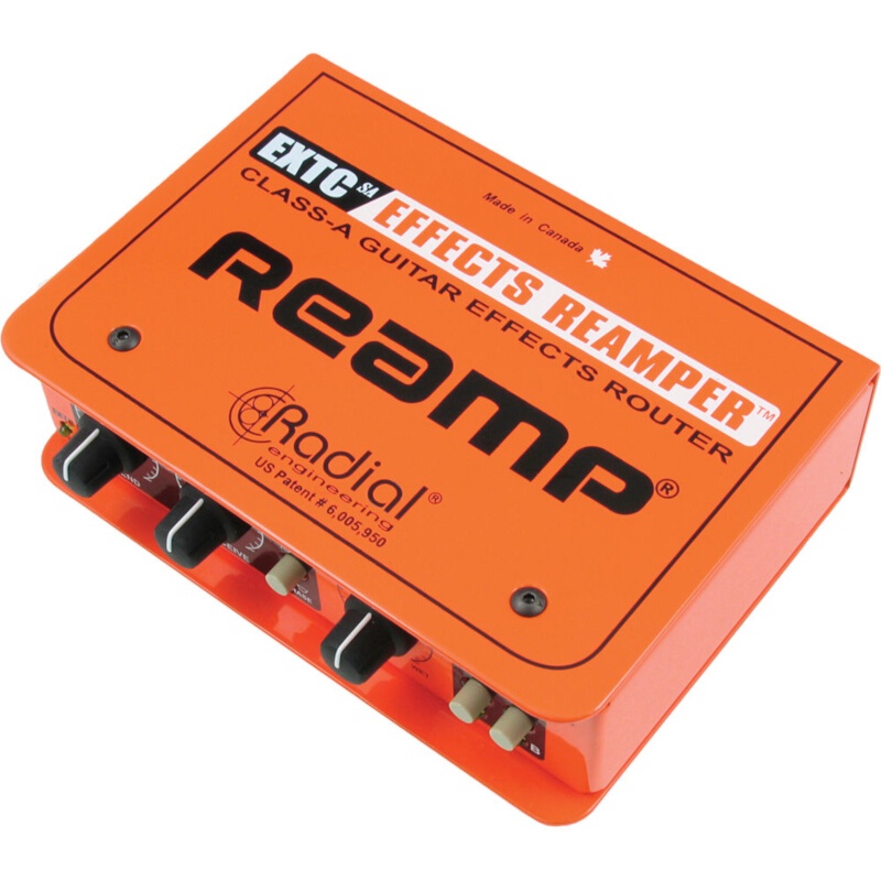 配信機器・PA機器・レコーディング機器 Radial EXT-SA Effects Reamper Radial EXTC-SA 1-channel Active Re-Amping Device | Sweetwater