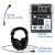 Podcast recording bundle with Behringer 302 USB Mixer, TA312S Microphone and HPM1000 Headphones