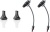 DPA Microphones CORE+ 4099 Instrument Microphone, Loud SPL, with Clamp Mount for Piano(Stereo Pair, Black) 