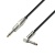 Adam Hall Cables - K3IPR0600 Instrument Cable 6.3 mm Jack Mono to 6.3 mm angled Jack Mono 6M