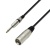 Adam Hall Cables - K3MMP0600 Signal Cable XLR male to 6.3 mm Jack mono 6M