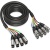 Behringer GMX-500 8-Way Multicore Cable with XLR Connectors (5m)