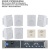 3-Zone Sound System with 6 ElectroVoice EVID S4.2 + Cloud 36-50 Amplifier