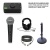Podcast bundle with Behringer SL85S, Audient EVO 4, Behringer HPM1000BK, Klotz Mic Cable 2M and Desktop Stand