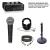 Podcast Streaming bundle with Behringer SL85S, Behringer UM2, Behringer HPM1000BK, Klotz Mic Cable 2M and Desktop Stand