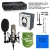 Podcast recording bundle Behringer UMC202HD + NT1A, AKG K175, Adam Hall Mic Cable 3M and choice of stand