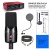 Podcast recording bundle with sE Electronics X1A+ Metal Pop Filter, Focusrite Scarlett Solo, Klotz Mic Cable 2M and choice of stand