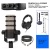 Podcast recording bundle with Rode AI-1 + PodMic, Sennheiser HD280 Pro, Klotz Mic Cable 2M and choice of stand